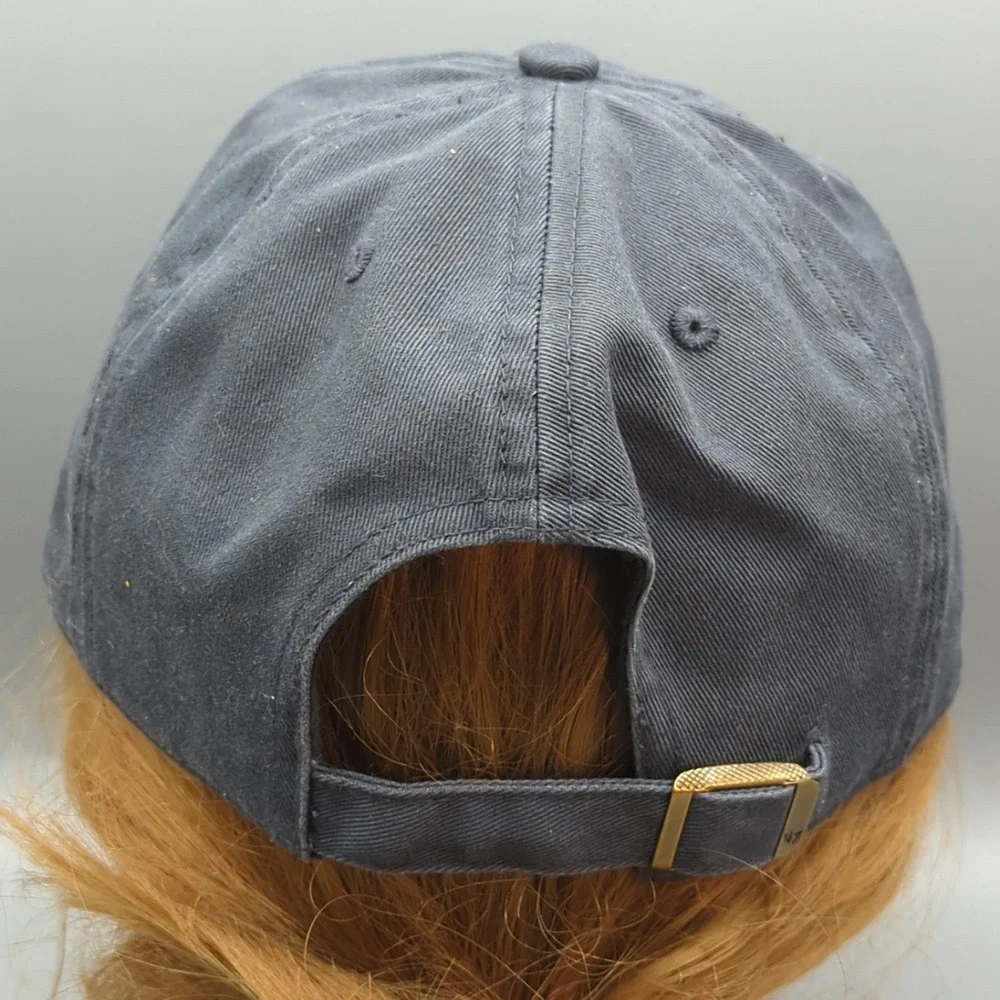 Wana '47 Brand Hat Cap Blue Strapback OSFA Adjustable
